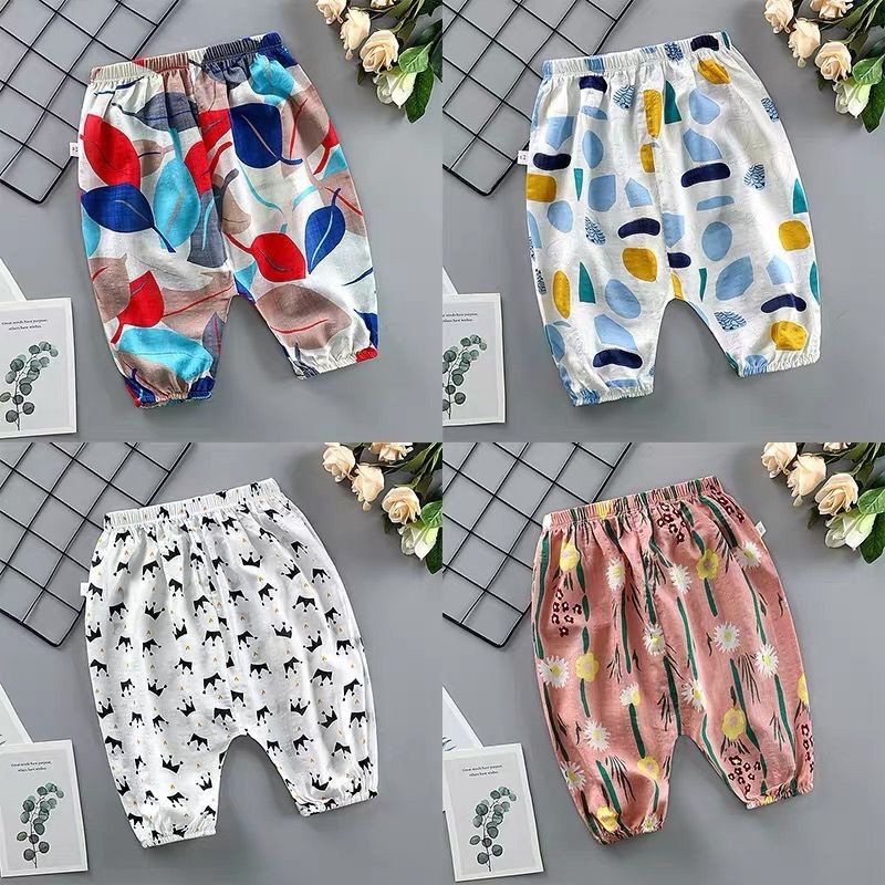 Summer Toddler Shorts Factory - Loose Fit Casual Five Point Kids Shorts Bloomers