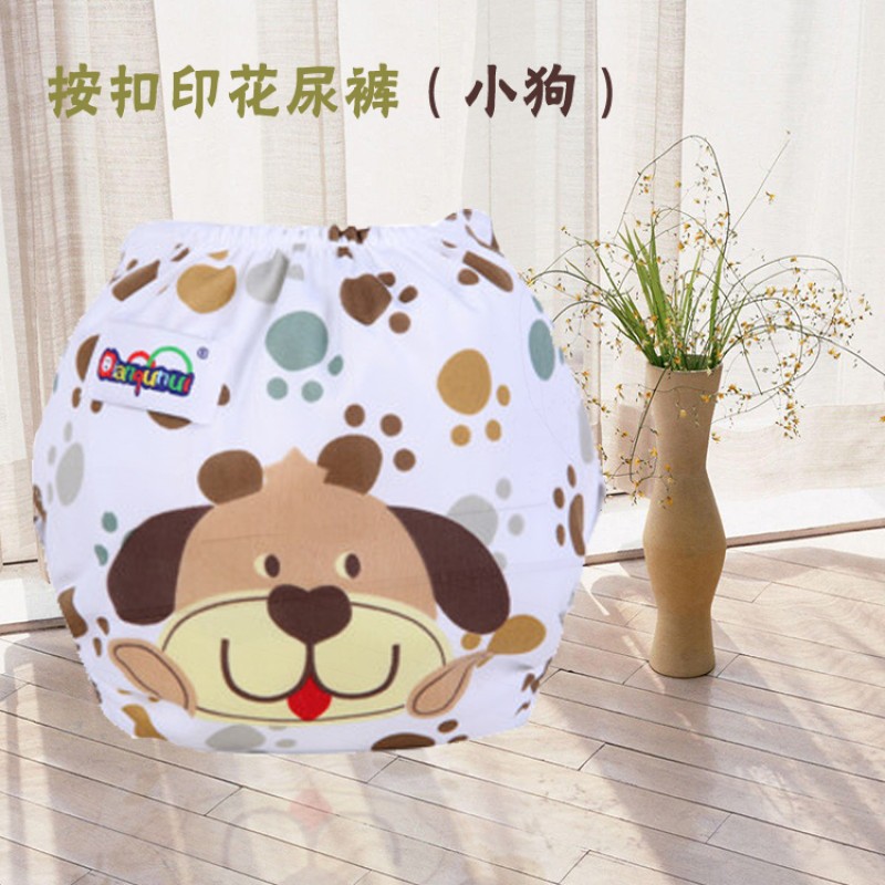 Potty Training Pants Manufacturer - 0-3T Cotton Printed Short Pants Reusable Training