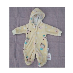 Baby Essentials Factory - Unisex Flannel Playsuits Overalls Corduroy Jumpsuit Winter