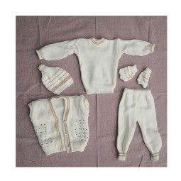 Newborn Winter Sweaters Manufacturer - Knit Pullover Long Sleeve Sweater Outfits Set