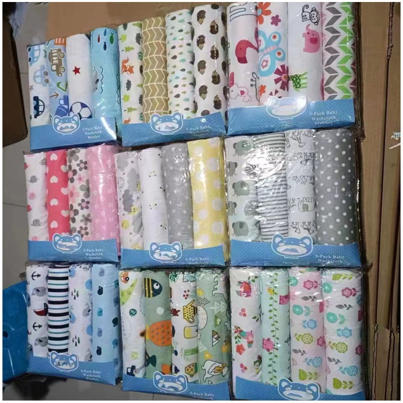 Baby Washcloth Supplier - Organic Cotton Newborn Quilt Swaddle Blanket Bedding