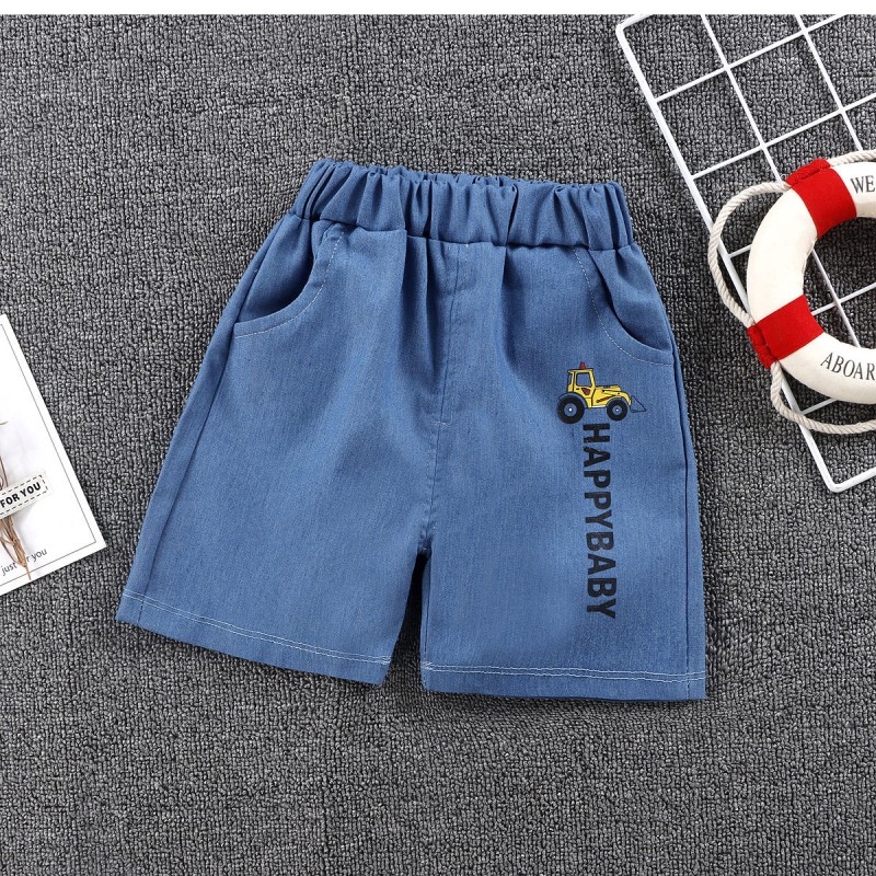 Toddler Jean Shorts Factory - Boys Kids Demin Jeans Shorts Elastic Waist Summer