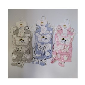 Newborn Layette Set Factory - 8-Piece Baby Girl Clothes Bodysuits Pants Essentials