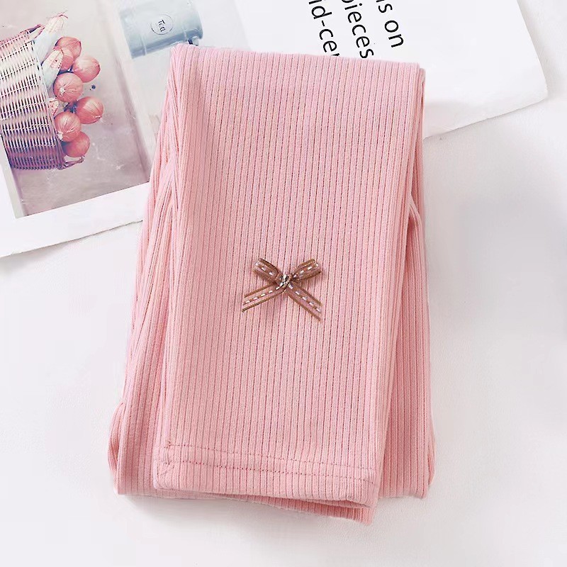 Kids Girls Leggings Factory - 1-7 Year Ankle Length Spring Autumn Warm Stretchy Tights