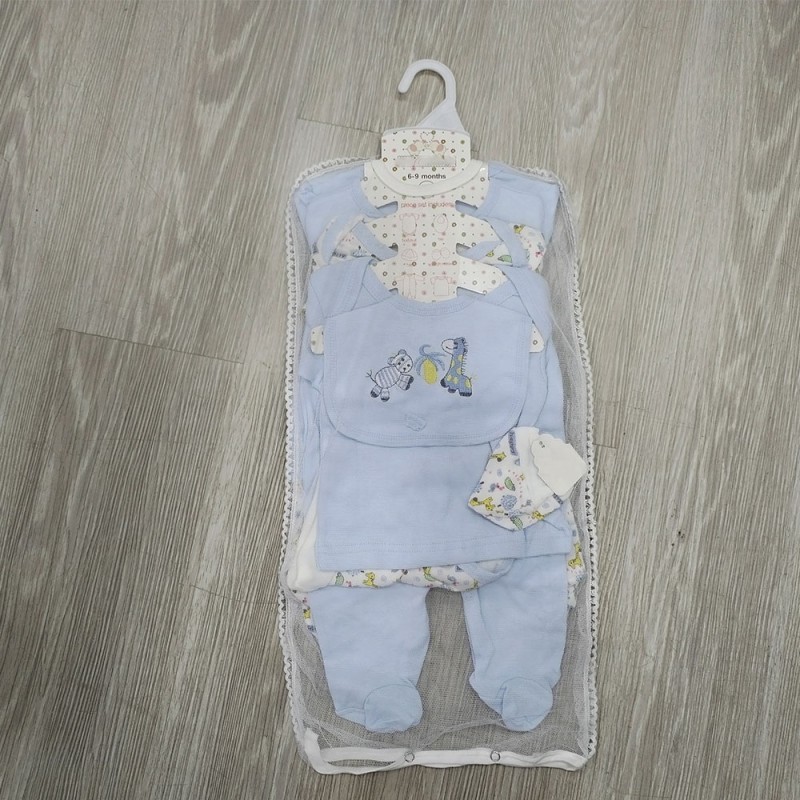 Baby Clothes Set Factory - 8-Piece Romper Outfits with Hanger Infant Clothing