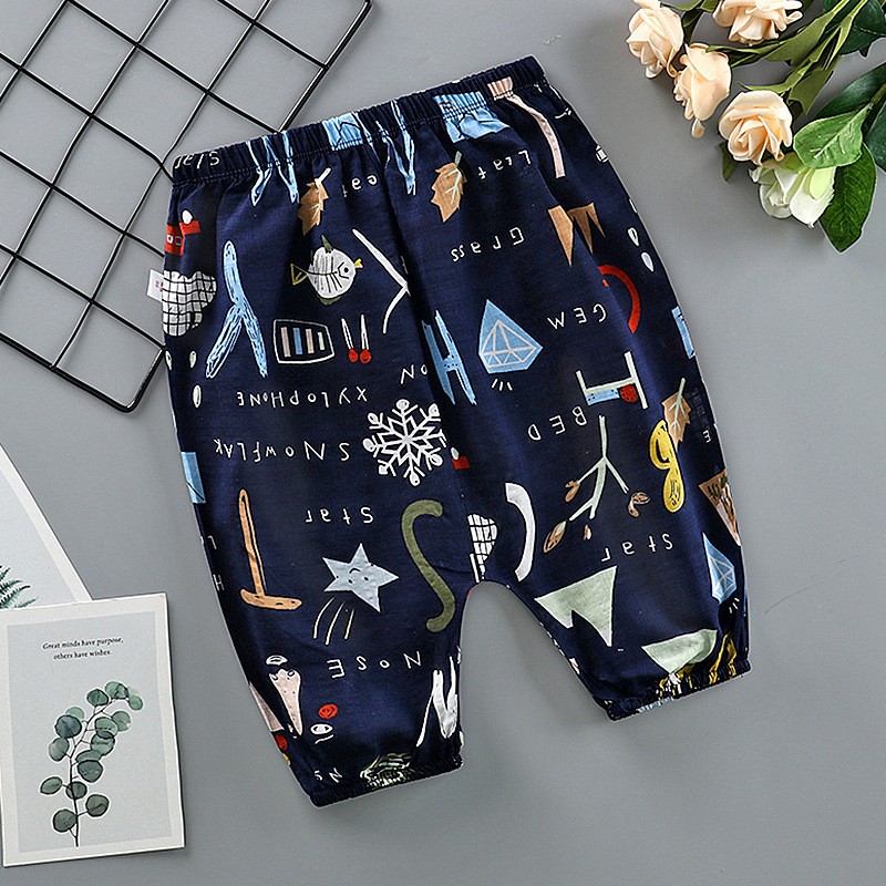 Summer Toddler Shorts Factory - Loose Fit Casual Five Point Kids Shorts Bloomers