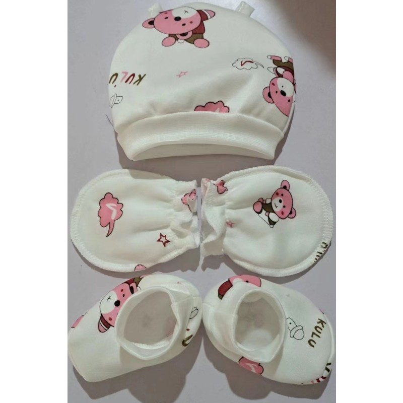 Baby Accessories Set Manufacturer - No Scratch Mittens and Socks Sets Multicolor Set