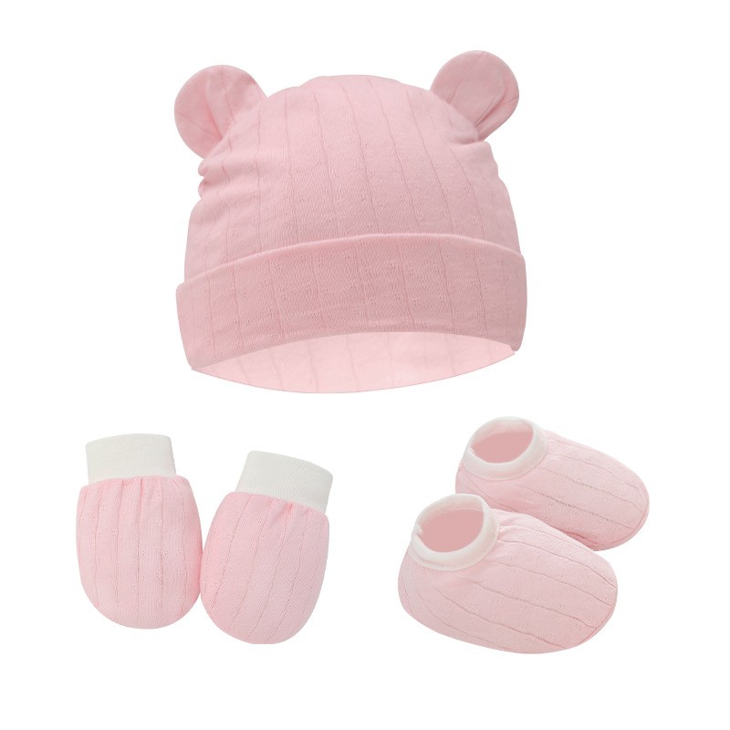 Newborn Baby Set Supplier - Mittens and Booties Set Toddler Beanie Cap Hat Sets