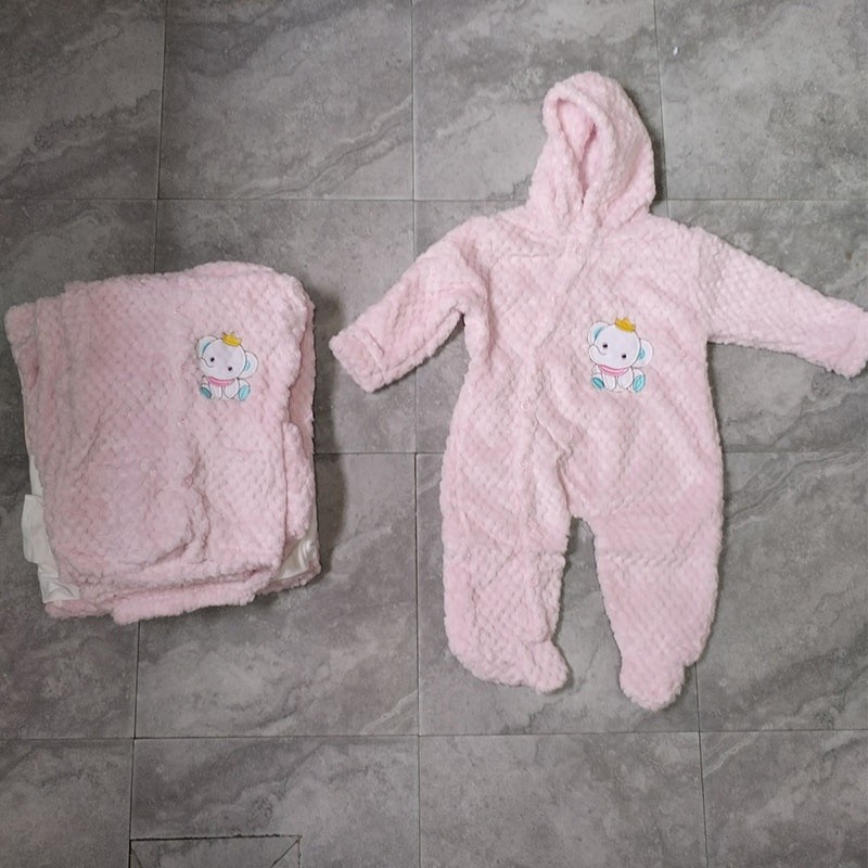 Newborn Baby Clothes Manufacturer - 8PCS Preemie Outfit 0-6 Months Velvet Layette Set