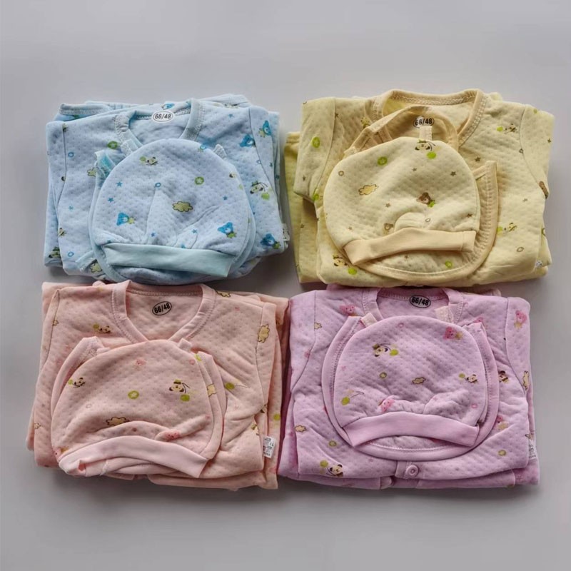 Baby Layette Set Manufacturer - 5-Piece Essential Set Newborn Girl Clothes for Winter