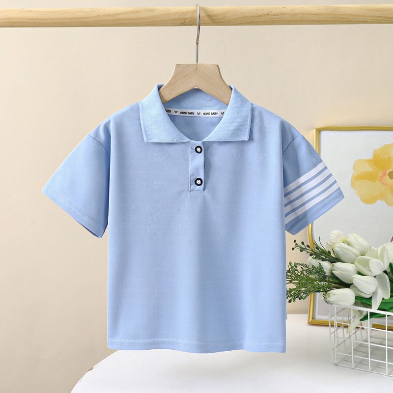 Boys Shirts Factory - Kids Crew Neck Short Sleeve T-Shirts Printed Bamboo T-Shirts