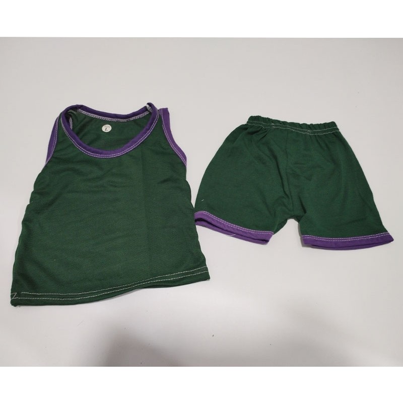 Baby Clothes Set Manufacturer - 2-Piece Summer Sleeveless Tops Shorts Unisex Outfits