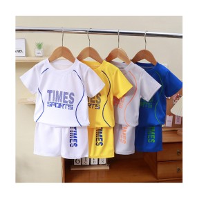 Boys Clothes Manufacturer - Toddler Basketball Jersey Outfit Tank Top Shorts Tracksuit