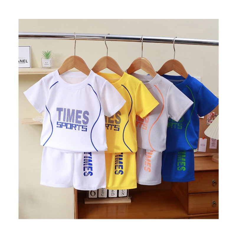 Boys Clothes Manufacturer - Toddler Basketball Jersey Outfit Tank Top Shorts Tracksuit