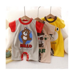 Infant Romper Manufacturer - Cotton Short Sleeve Summer Bodysuit Baby Summer Clothes