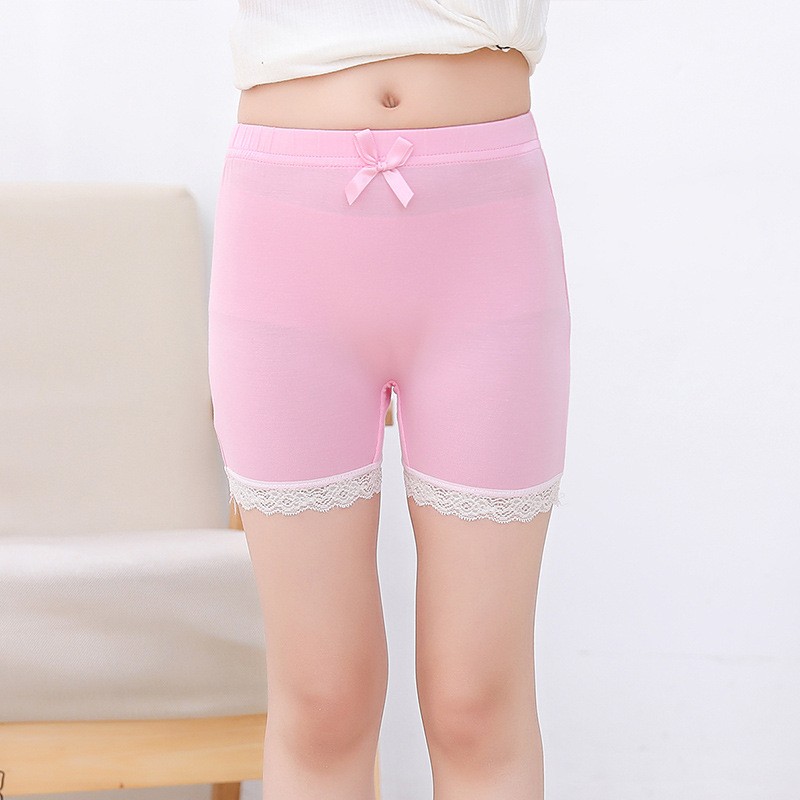 Girls Lace Shorts Factory - Under Dress Dance Bike Shorts Playground Safety Leggings