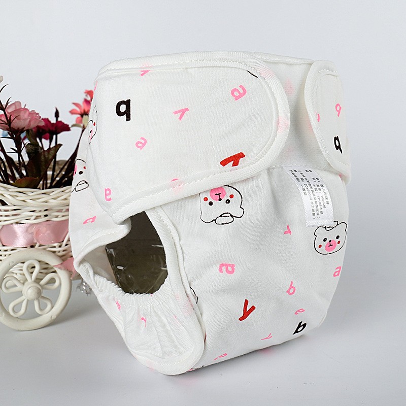 Adjustable Baby Pants Supplier - Printed Reusable Underwear 100% Cotton Potty Training