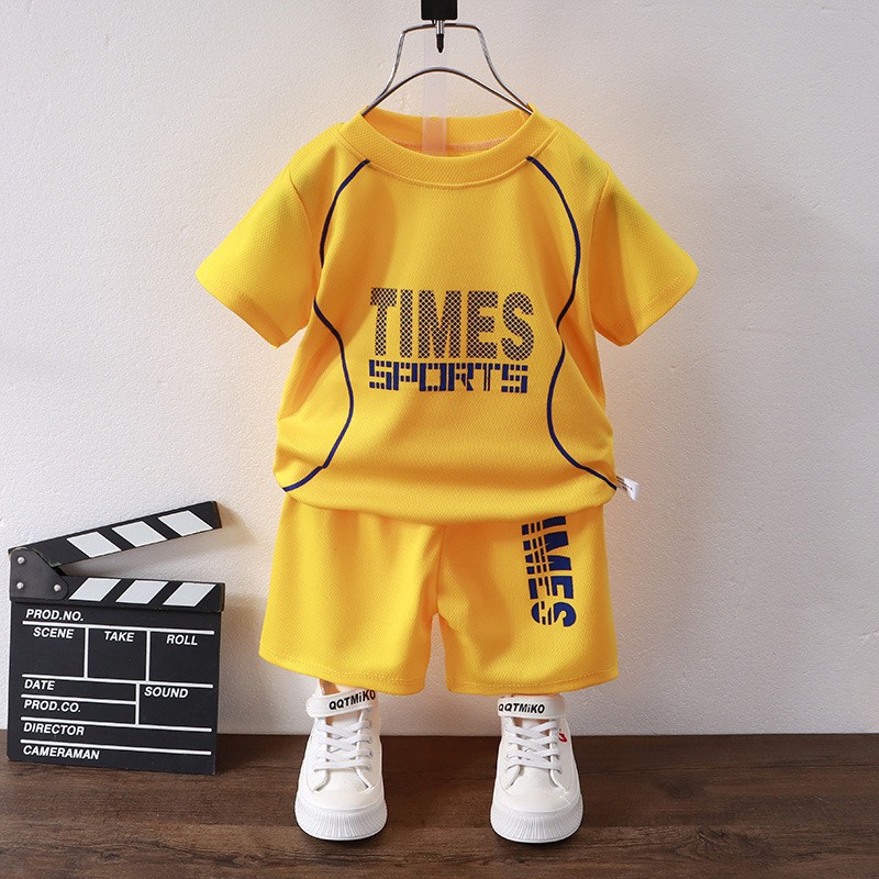 Boys Clothes Manufacturer - Toddler Basketball Jersey Outfit Tank Top Shorts Tracksuit