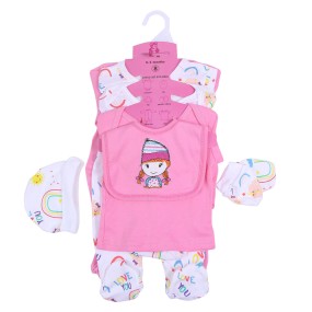 Baby Clothes Set Factory - 8-Piece Romper Outfits with Hanger Infant Clothing