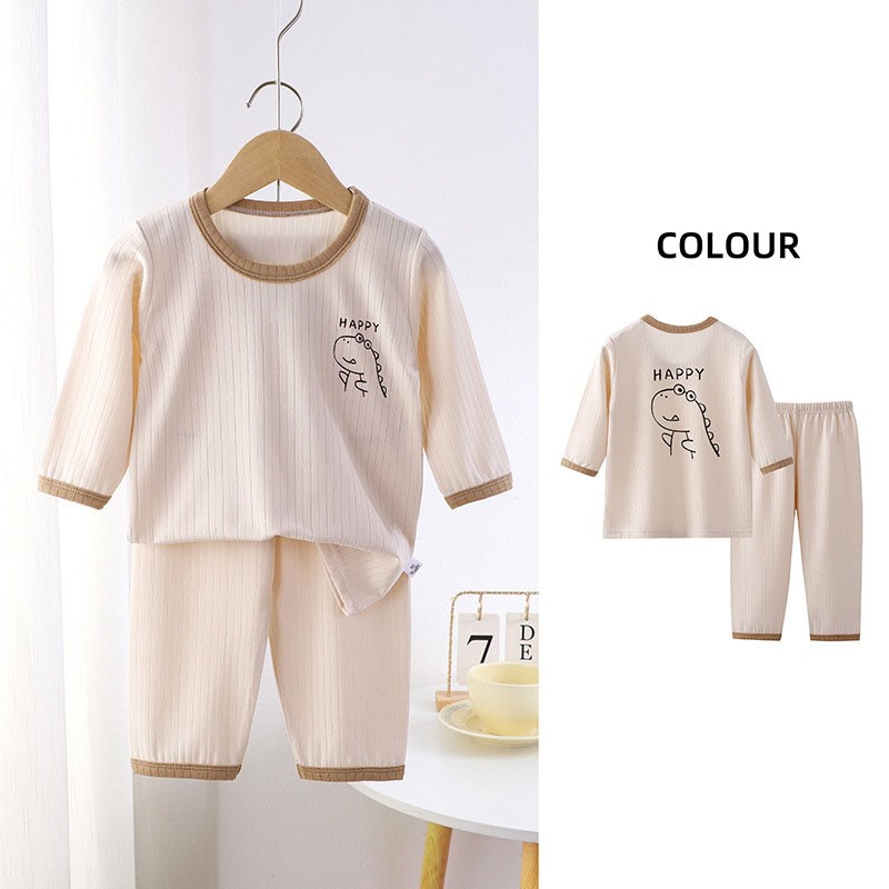 Toddler Girl Clothes Supplier - Wholesale Summer Outfit Long Sleeve Pajamas for Kids