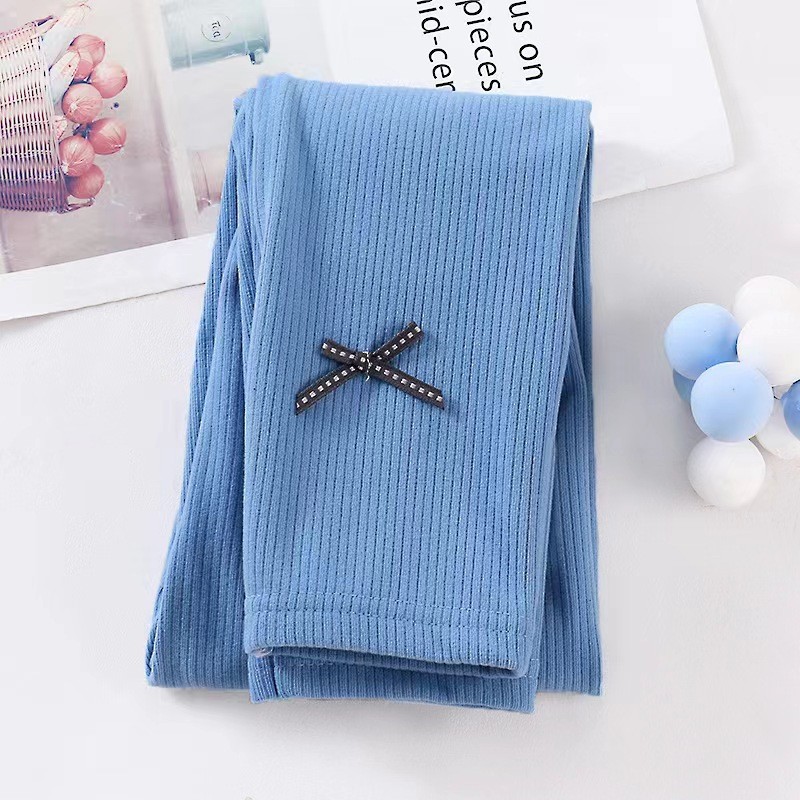 Kids Girls Leggings Factory - 1-7 Year Ankle Length Spring Autumn Warm Stretchy Tights