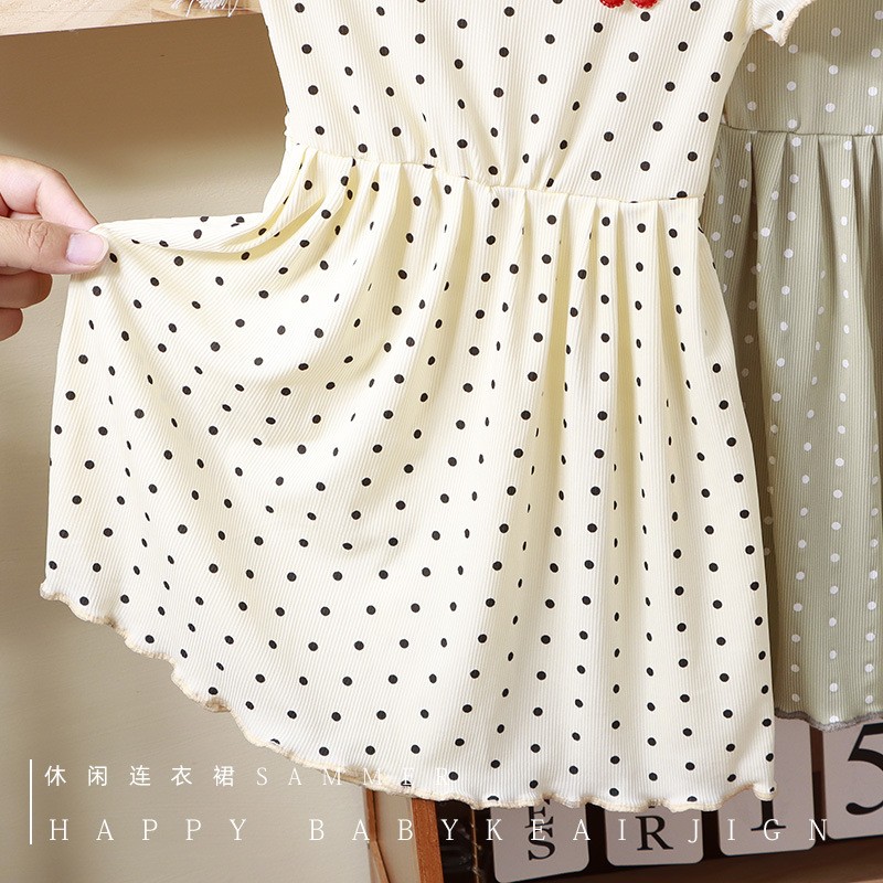 Baby Dress Manufacturer - Flower Print Ruffles Princess Sundress Smock Dresses