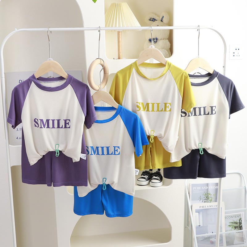 Baby Shirt Set Factory - 2 Pieces Shirt and Pants Set T Shirt Short Infant Kids