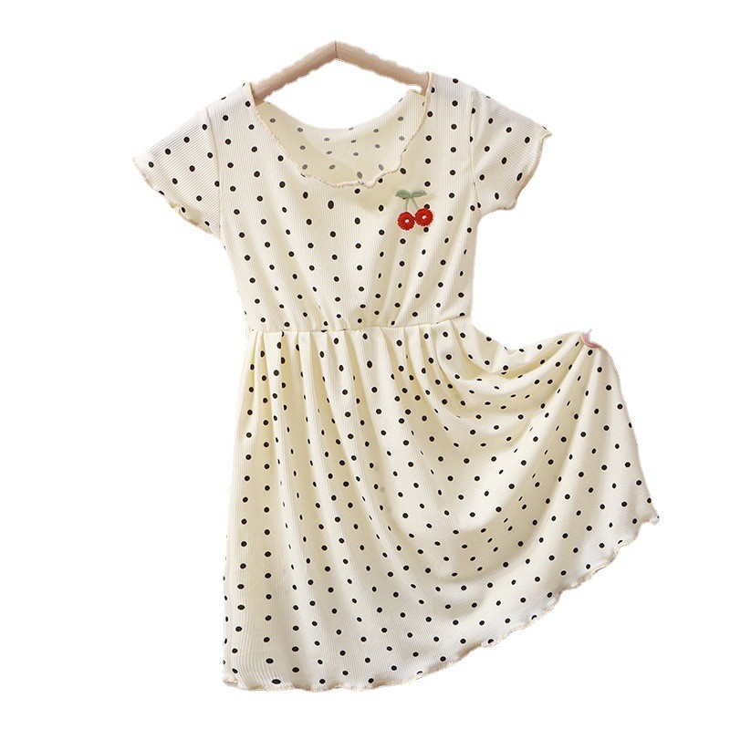 Baby Dress Manufacturer - Flower Print Ruffles Princess Sundress Smock Dresses
