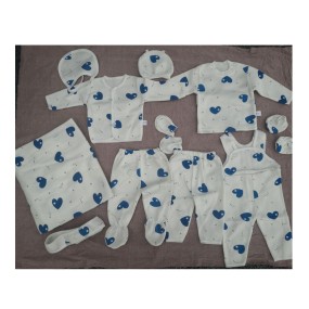 Baby Clothing Manufacturers Factory - Unisex Layette Essentials 11 Piece Winter Set