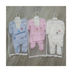 Newborn Layette Set Supplier - 8-Piece Gender Neutral Baby Clothes for 0-9 Month