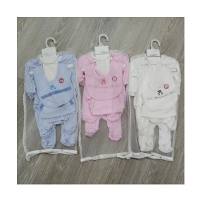 Newborn Layette Set Supplier - 8-Piece Gender Neutral Baby Clothes for 0-9 Month