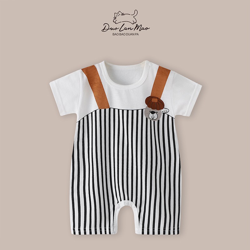 Baby Romper Factory - New Summer Short Sleeve Long Sleeve Jumpsuit Playsuit Bodysuits
