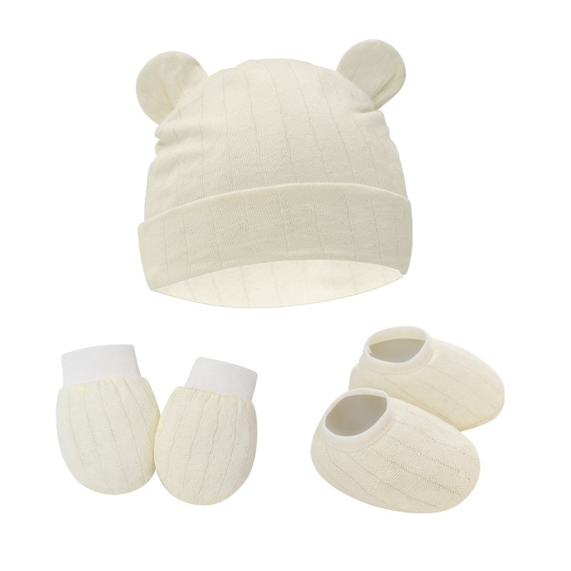 Newborn Baby Set Supplier - Mittens and Booties Set Toddler Beanie Cap Hat Sets