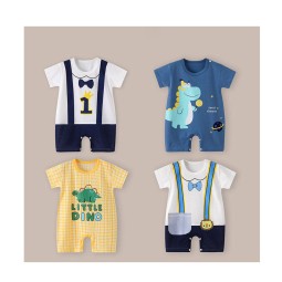 Baby Romper Factory - New Summer Short Sleeve Long Sleeve Jumpsuit Playsuit Bodysuits