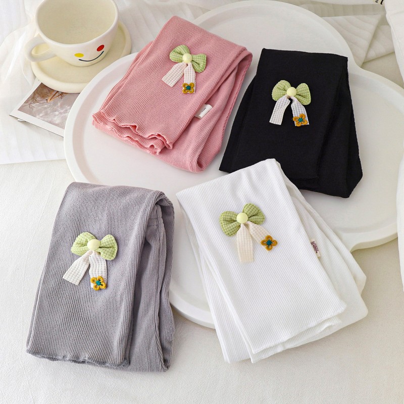 Toddler Kids Leggings Supplier - 1-6T Cotton Full Length Soft Comfortable Footless