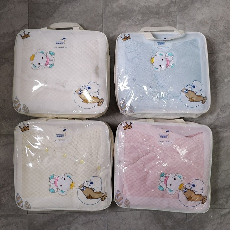 Newborn Baby Clothes Manufacturer - 8PCS Preemie Outfit 0-6 Months Velvet Layette Set