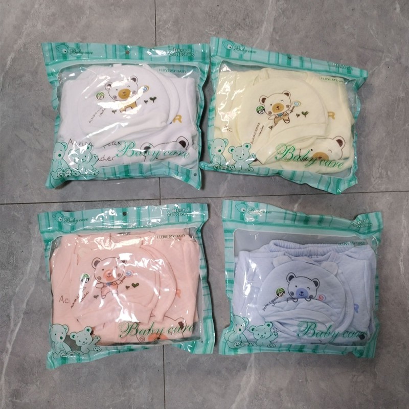 Baby Outfits Factory - 0-12 Months Cotton Winter Clothes Pants Gifts Layette Set