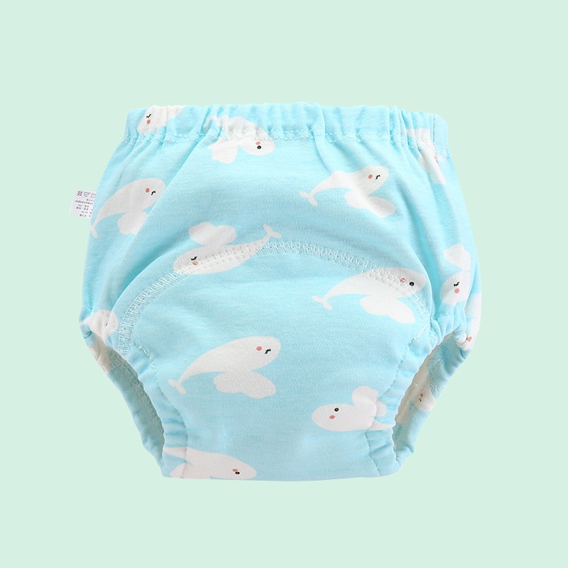 Toddler Training Underwear Supplier - With Wings 100% Cotton Washable Cloth Diaper