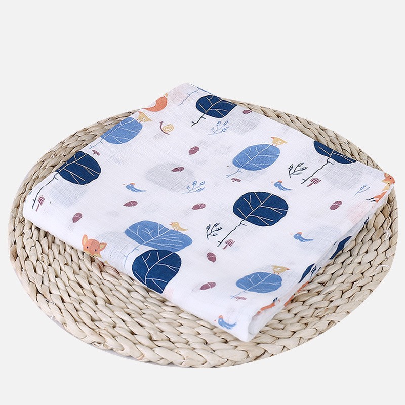 Baby Bamboo Blanket Supplier - Hot Selling Customize Muslin Swaddling Bath Towel