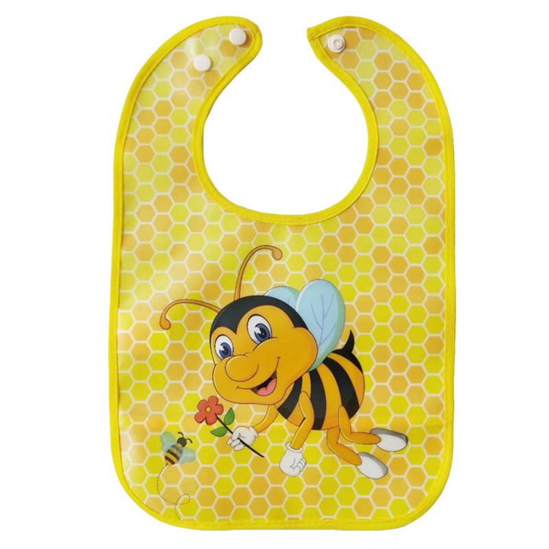 Baby Drool Bib Factory - Cartoon Feeding Bib Portable Washable EVA Bandana Bib