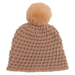 Baby Winter Hat Supplier - Solid Warm Knitted Hat Boys Girls Thickened Ball Knitted