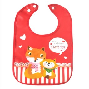 Baby Drool Bib Factory - Cartoon Feeding Bib Portable Washable EVA Bandana Bib