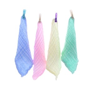 Muslin Towel Factory - Soft 6 Layers Gauze Square 30x30 Face Wash Towel