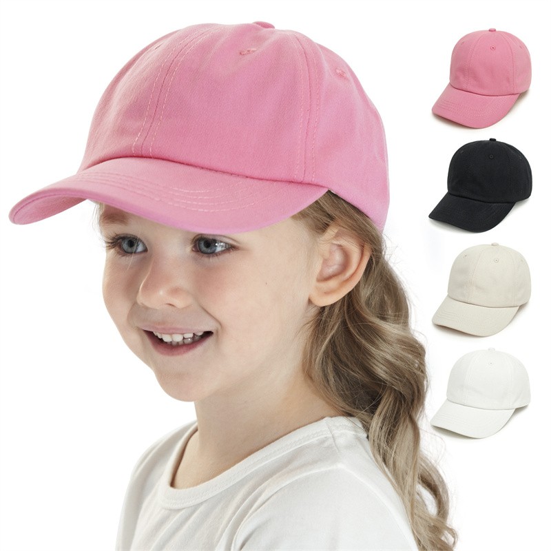 Baseball Hats Manufacturer - Wholesale 9 Colors Custom Fashion Kids Sun Hat