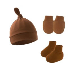 Newborn Hospital Hat Factory - Wholesale Spring Autumn Solid Color Anti Scratch Hats