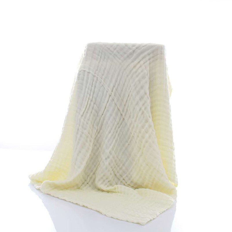 Baby Swaddle Blanket Manufacturer - Wholesale Plain 6 Layers Cotton Gauze Bath Towel