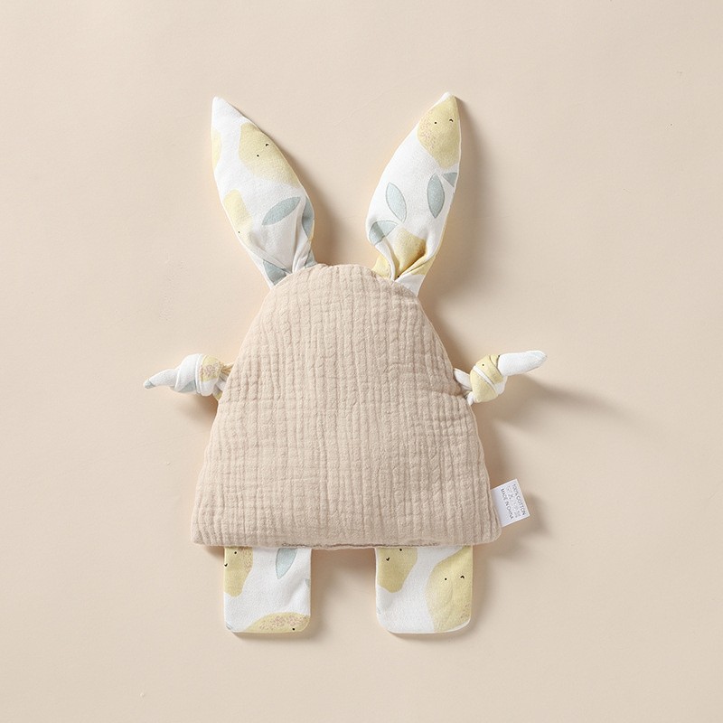 Baby Soothing Towel Manufacturer - Muslin Cotton Companion Sleeping Plush Doll