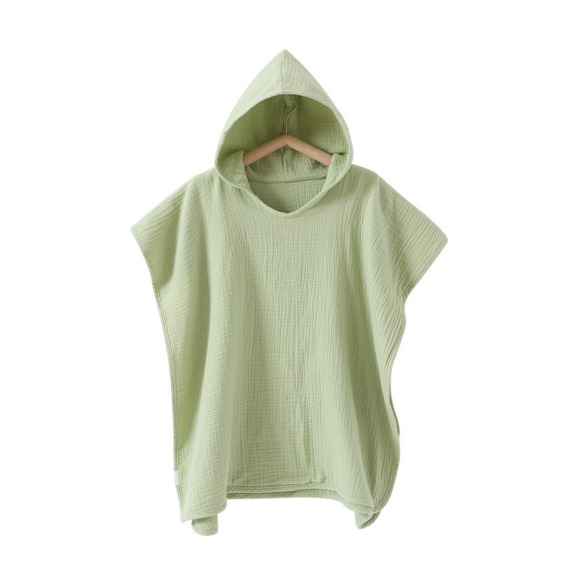 Baby Hooded Bath Towel Supplier - Cotton Soft 4-layers Muslin Blanket Bath Wrap