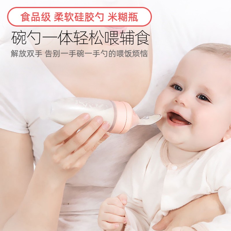 Feeding Spoon Manufacturer - Suction Cup Squeeze Variable Flow