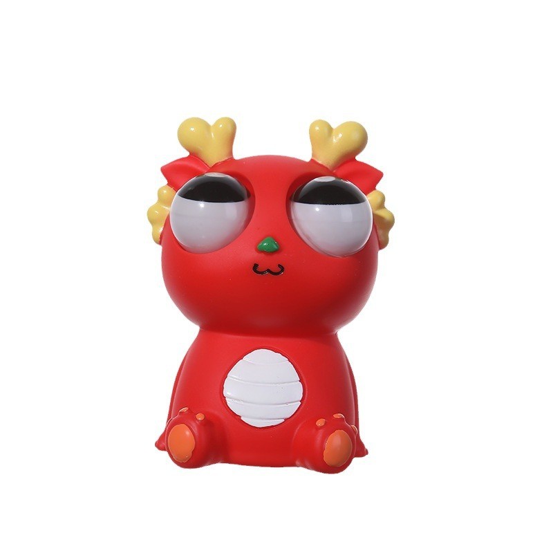 Decompression Toy Factory - PVC Dragon Pinch Squeeze Vent